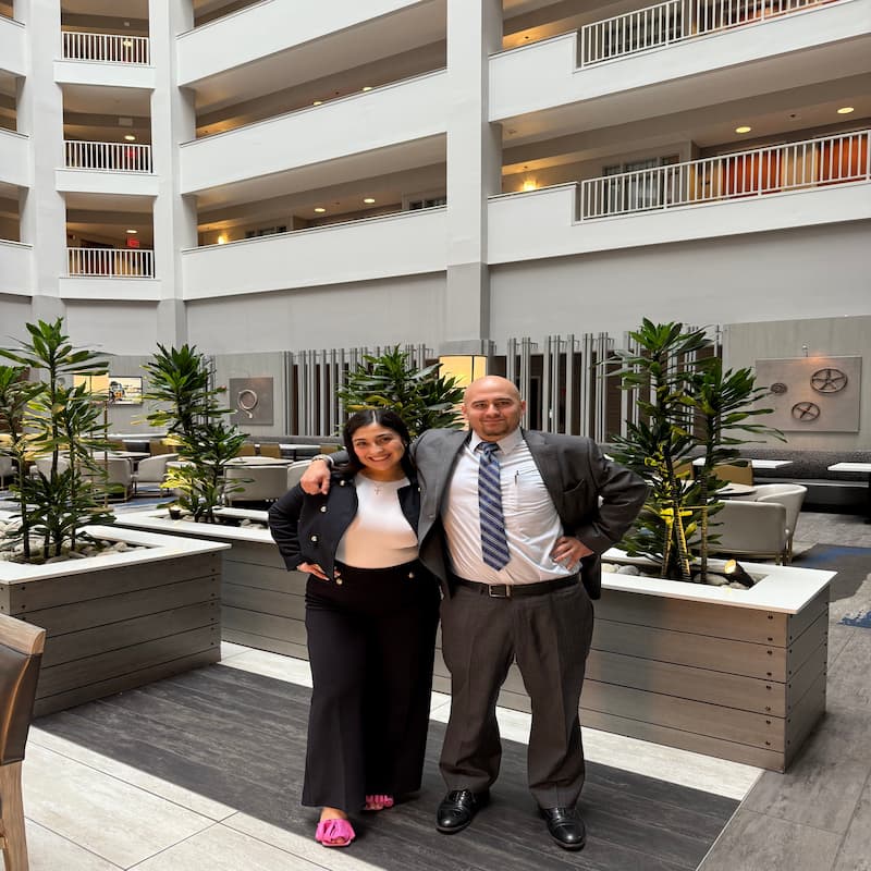 Legends Ascend Inc leadership team members at a corporate conference